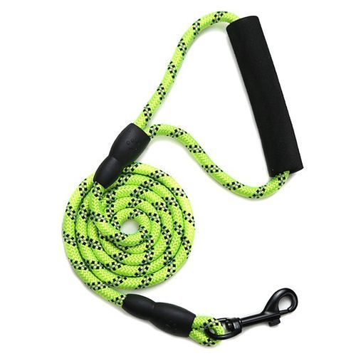 Reflective Dog Leash With Padded Handle
