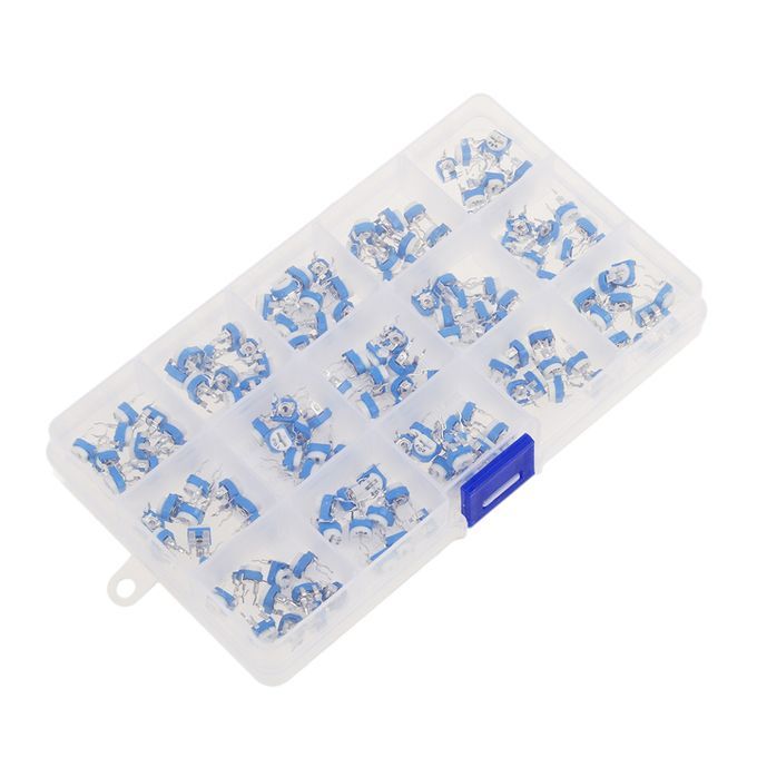 150pcs 15value   Trimmer Pot 6mm Variable  Assortment Box Kit
