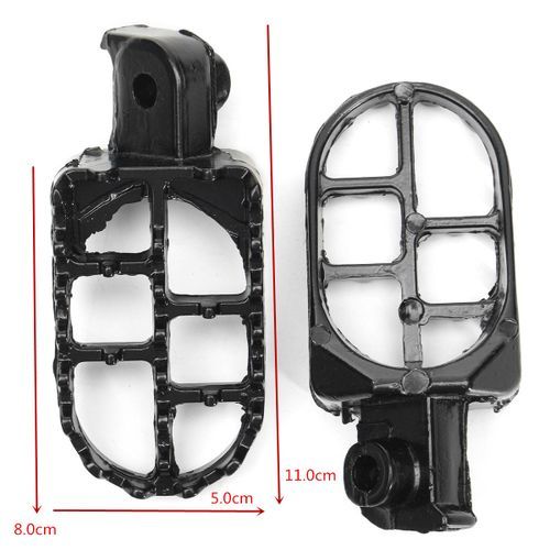 For YAMAHA PW50TW200 PW80 Honda CRF XR Universal Pedal Black