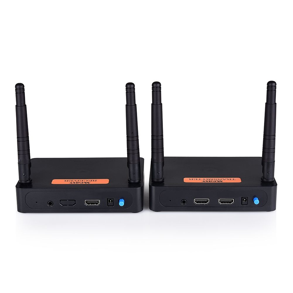 FHD676 Full HD 1080P 3D 5-5.8GHz Wireless HDMI Transmitter (Transmitter + Receiver), Supports Infrared Remote Control & Wireless Same Screen Function, Transmission Distance: 200m