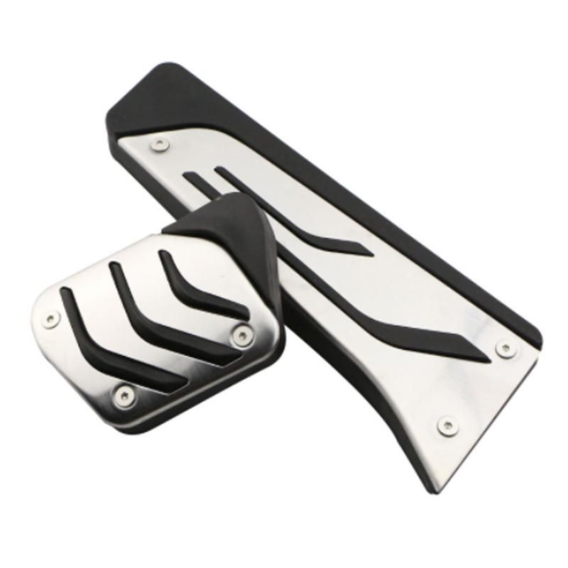 Car Pedals Kit for BMW X5 X6 F15 F16 E70 E71 E72 2008 - 2018 AT Accelerator Gas Brake Footrest Pedal Cover LHD Stainless Steel