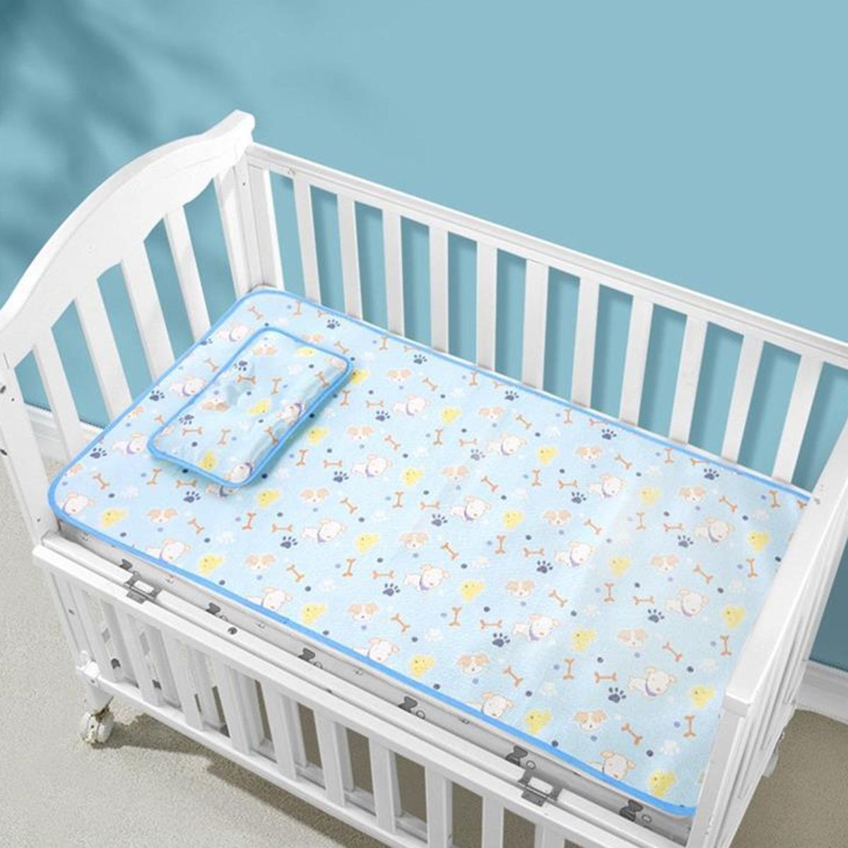 Infant Crib Pad Infant Pad with Cartoon Print Breathable for Toddler