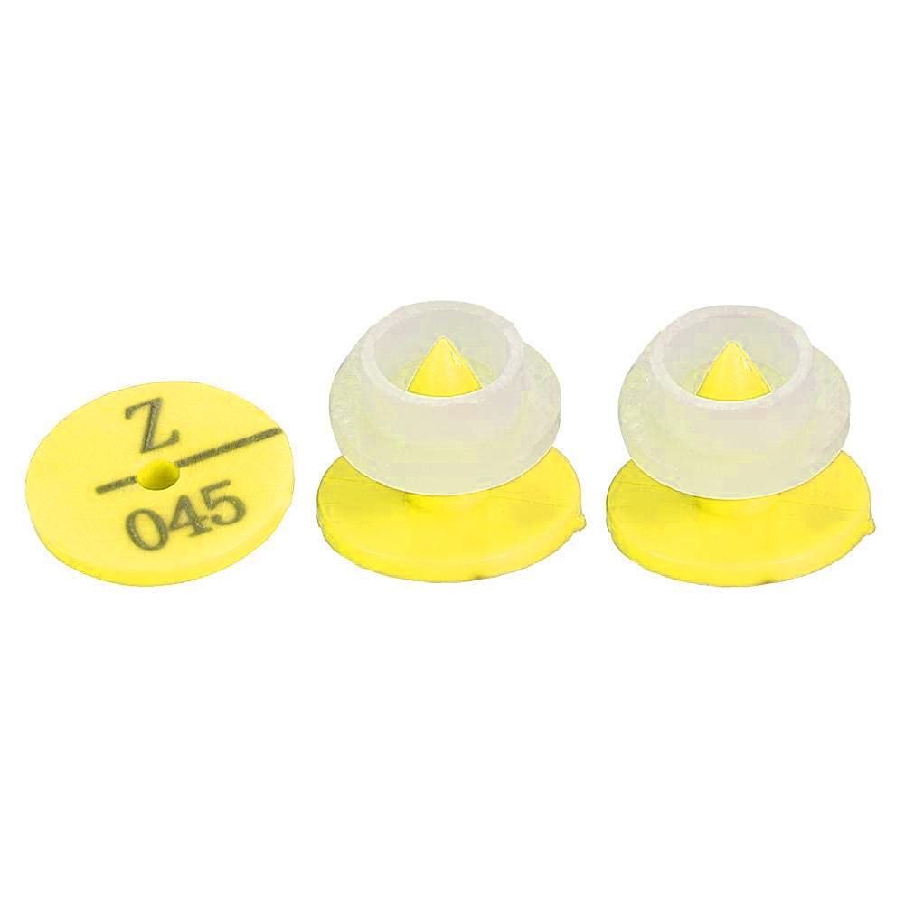 100Pcs Plastic Animal Livestock Ear Tag for Rabbit Fox Dog