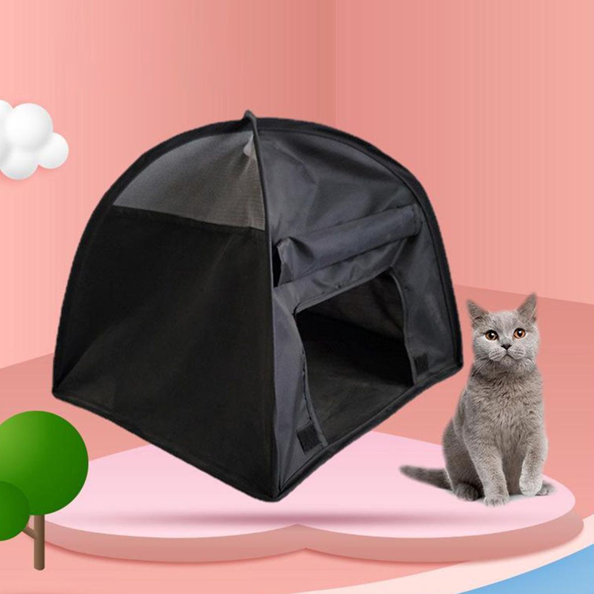Dog Playpen Dog House Playground Hideout Cage Cat Tent