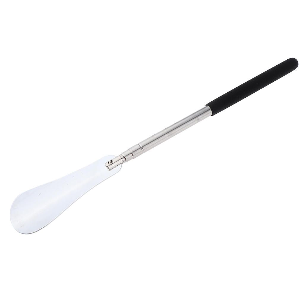 Long Shoe Horn Shoes Lifter Remover Metal Steel Handled  65cm