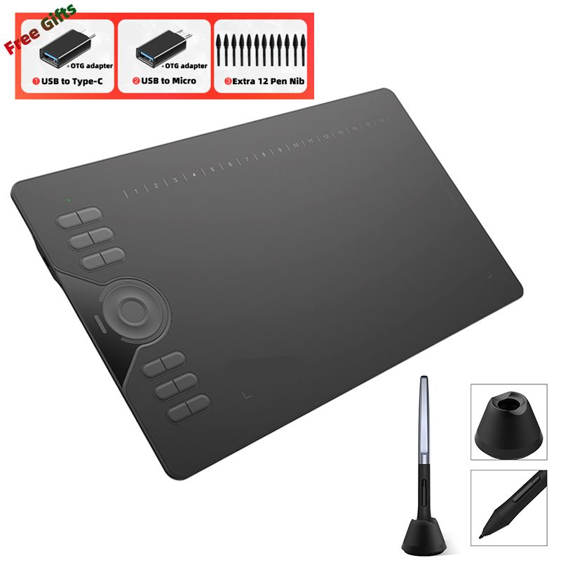 8192 Graphic Drawing Writing Tablet & Digital Pen - Huion