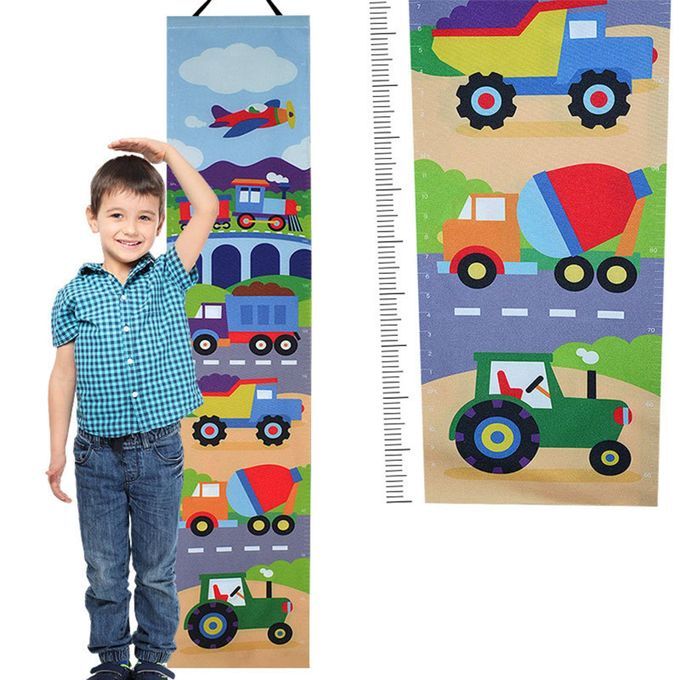 Growth Chart For Kids 12.2 X 57in For Room Decoration Children Boys
