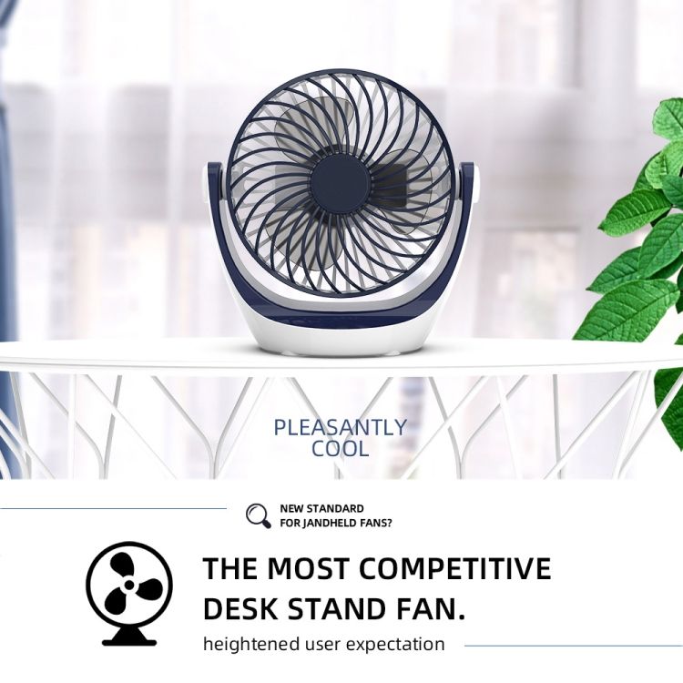 OCUBE D602 4W USB Charging Portable Desktop Fan