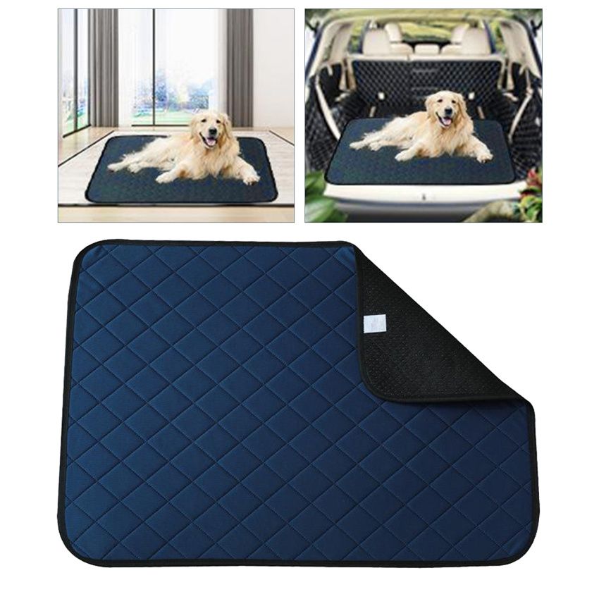 Cats Dog Training Pad Puppy Piddle Mat Potty 60x45cm Blue