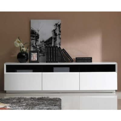 Sadia B 3 Drawer Tv Console With - 6ft - White