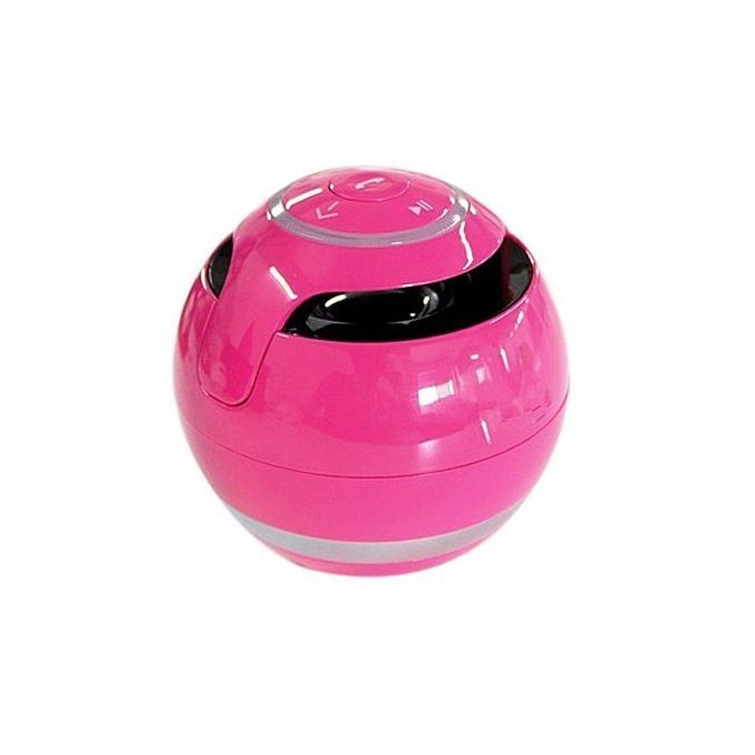 Round Shape Wireless B*luetooth Speaker Portable Music Player FM Transmitter HT-S