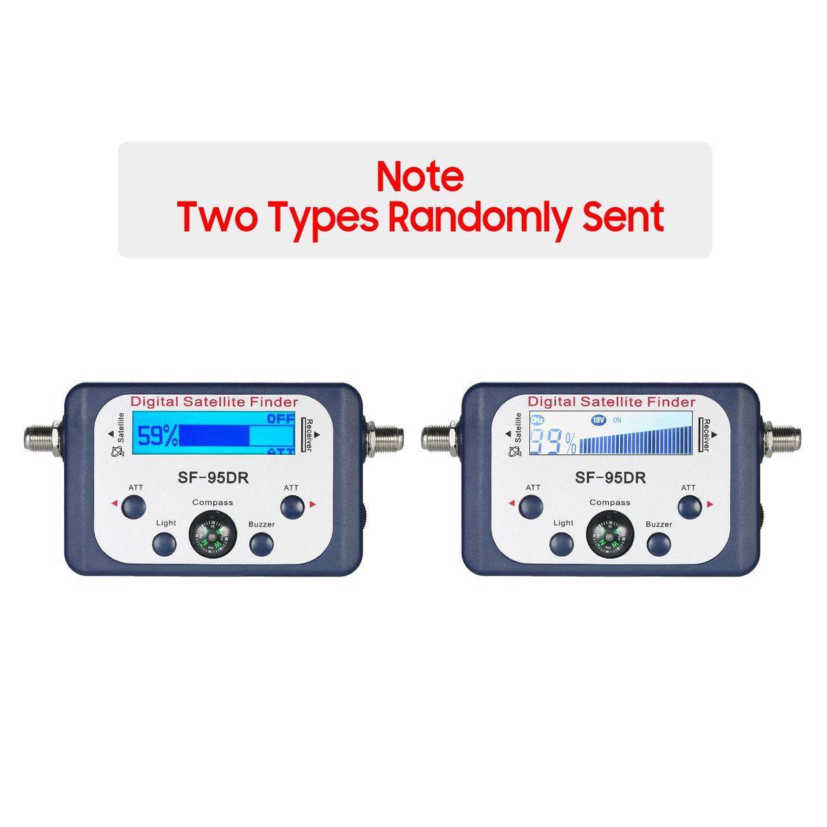 Digital Satellite Finder Satellite Signal Meter Mini Digital Satellite Signal Finder Meter with LCD Display Digital Satfinder with Compass