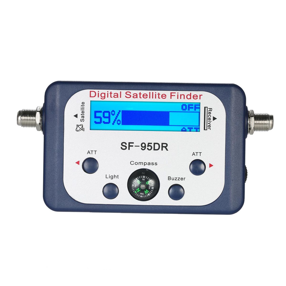 Digital Satellite Finder Satellite Signal Meter Mini Digital Satellite Signal Finder Meter with LCD Display Digital Satfinder with Compass