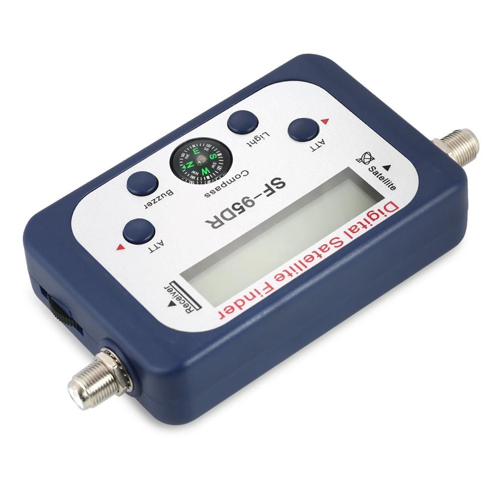 Digital Satellite Finder Satellite Signal Meter Mini Digital Satellite Signal Finder Meter with LCD Display Digital Satfinder with Compass