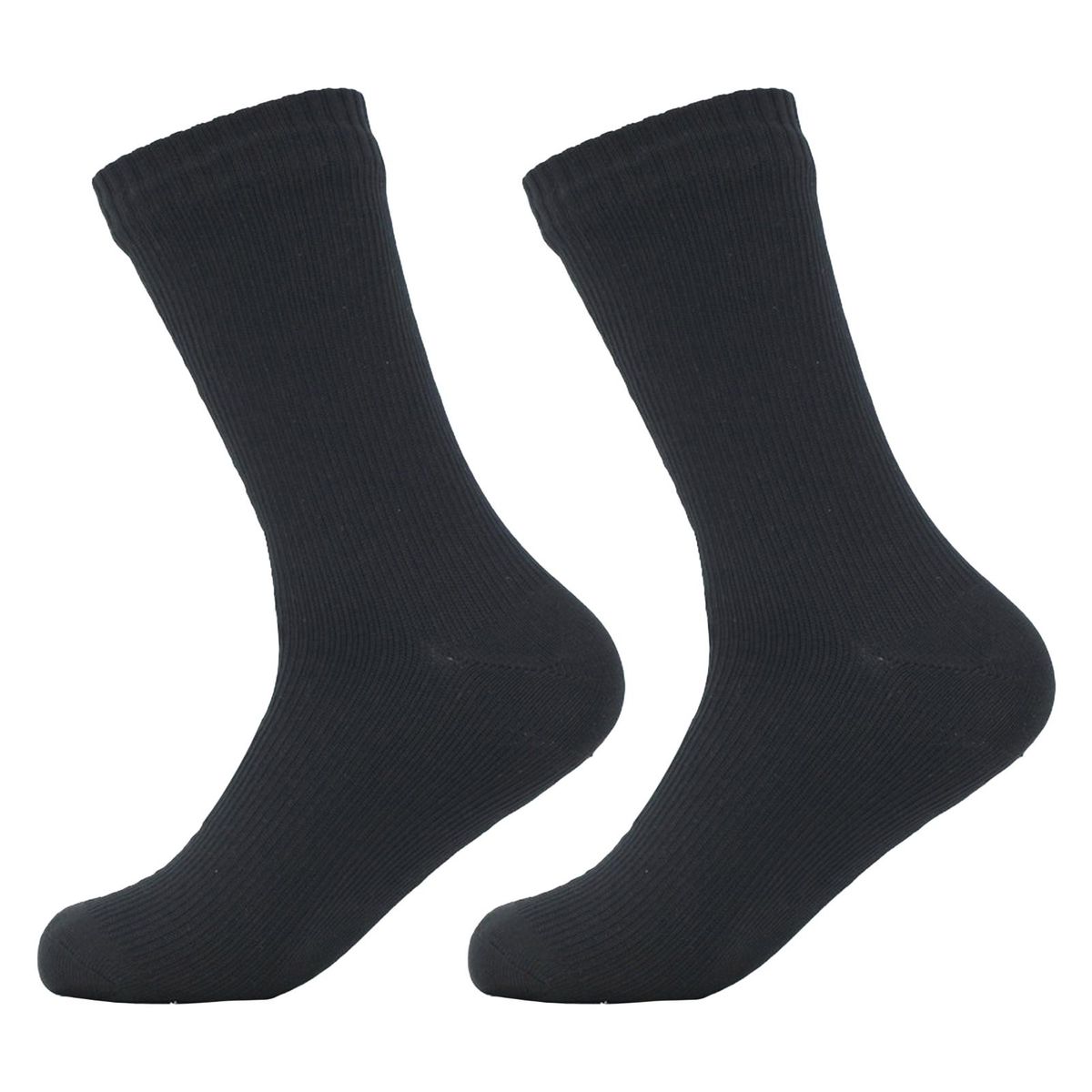 1 Pair Waterproof Socks Adult Outdoor Sports Riding Skiing Socks Black