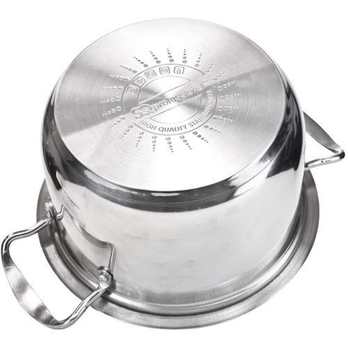 3 Set Stainless Steel Stock Pot -Gem Range Quartz 3Pcs