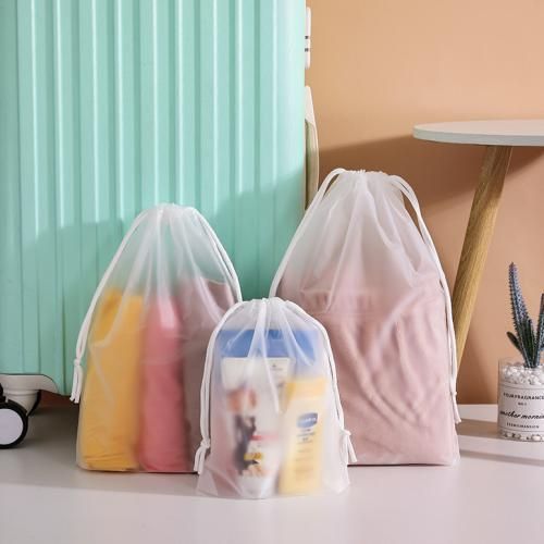 6pcs Waterproof Drawstring Bag -  Packaging/Travel/Storage