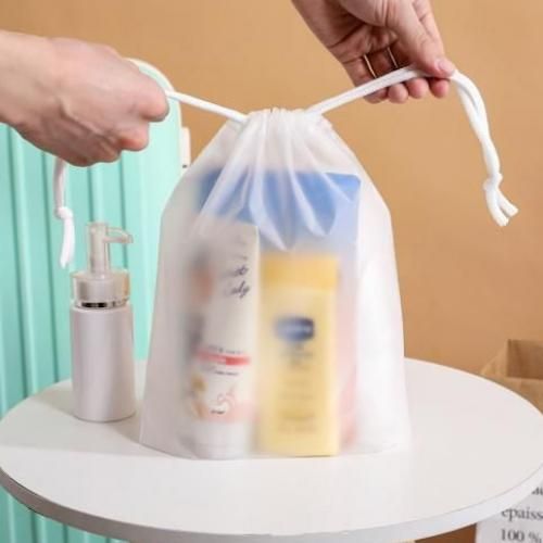 6pcs Waterproof Drawstring Bag -  Packaging/Travel/Storage