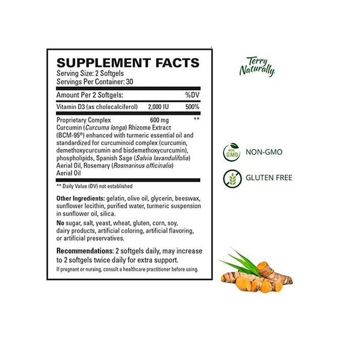 Brain Curamed 60 Caps Brain Health, Mental Clarity N Focus