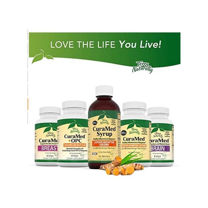 Brain Curamed 60 Caps Brain Health, Mental Clarity N Focus