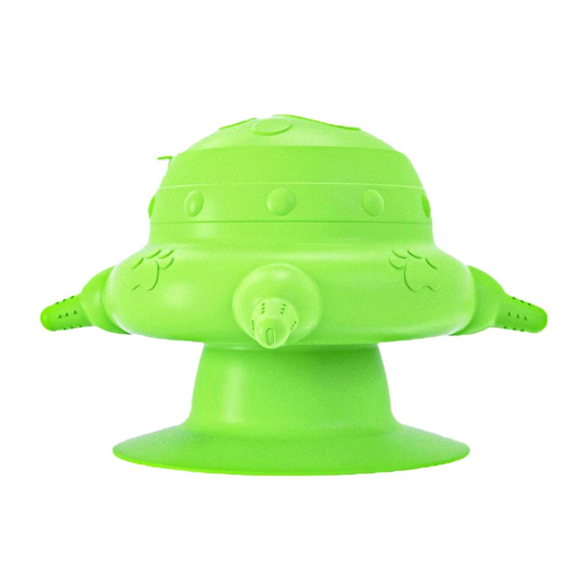 Self-Feeding Milk Bowl Puppy Kitten Feeder Self-Feeding Milk Bowl Green