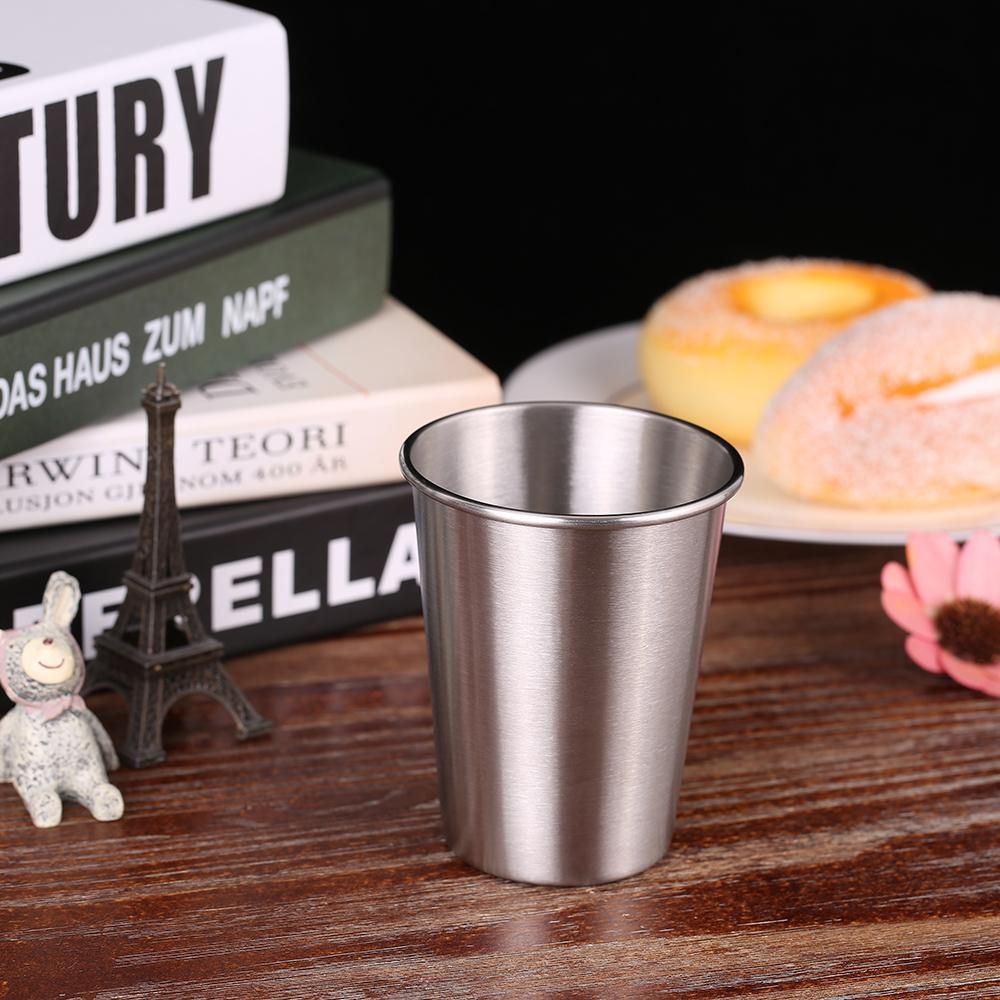 5pcs/set Good Quality 304 Stainless Steel Beer Cup Wine Cup Unbreakable Kid's Drinking Cup Beer Pint Cups