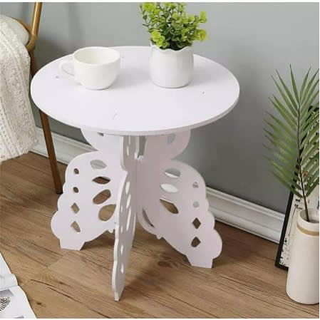 Butterfly-shaped Round Mini Coffee Table