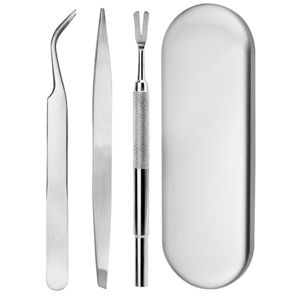 Pet Tick Removal Tool Stainless Steel Tick Remover Silver