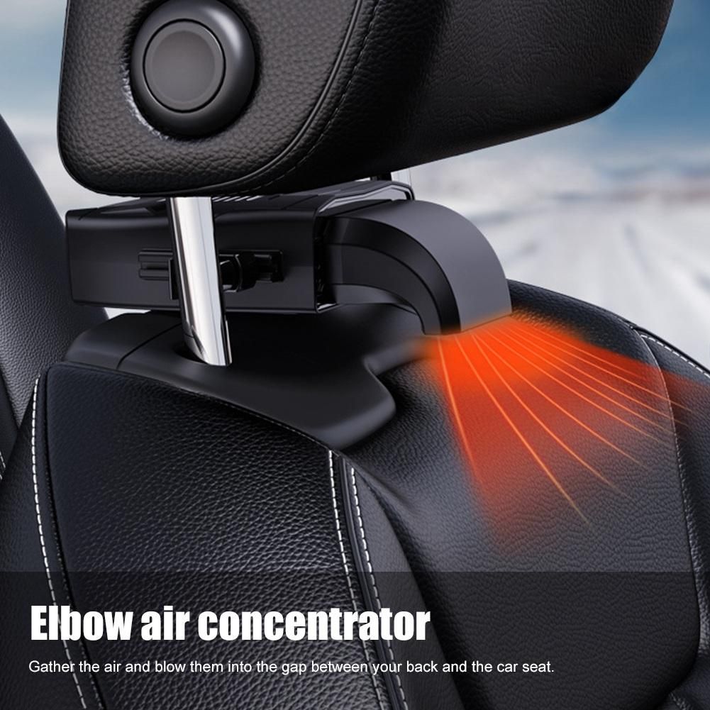 Electric Car Heater 12V Cooling and Heating Fan Dashboard