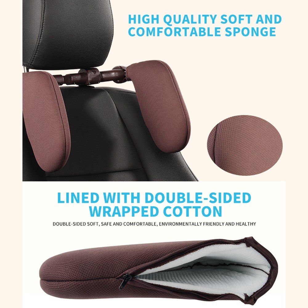 Car Headrest Pillow Car Sleeping Headrest 360 Degree