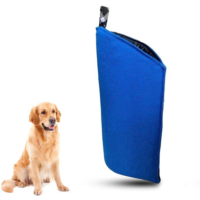 Dog Bite Sleeve Training Arm Protection For Spaniel Biting Blue