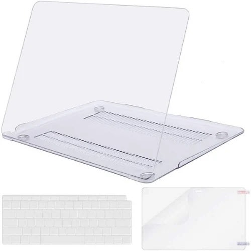Transparent Shockproof Full Case For MacBook Air 2015/2017 - 3 In 1