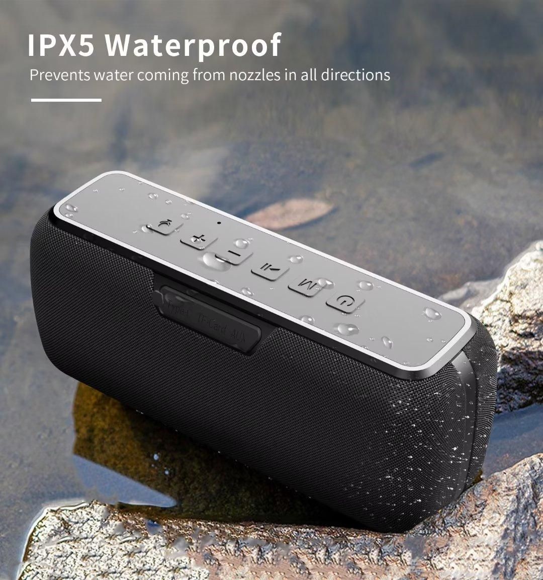 Bluetooth Speaker X8 60W 360 Degree Surround Stereo  Portable