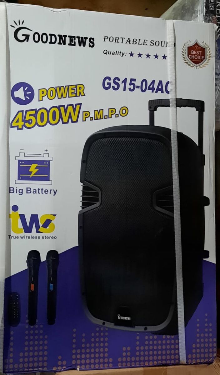 Quality And Durable 15" Inches Rechargeable PA System