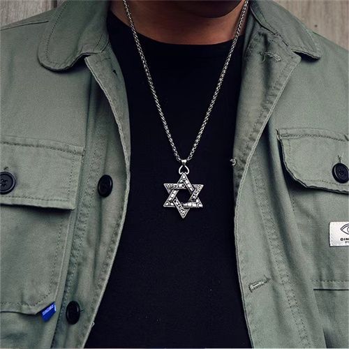 Six Star Pendant Necklace