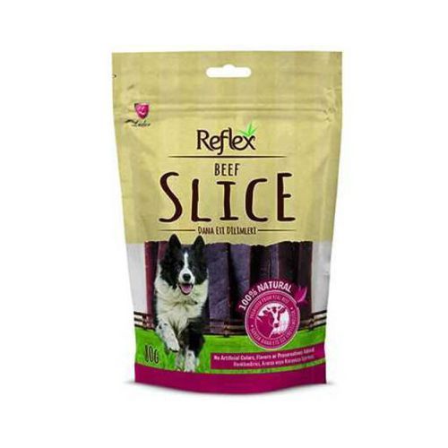 Beef Slices Dog Treats 80g 100% Natural From Real Beef