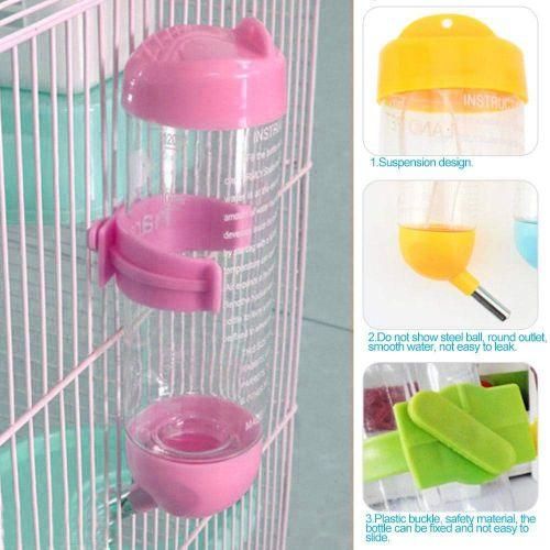 Pet Dog Water Dispenser, Hanging Automatic Water Drinking
