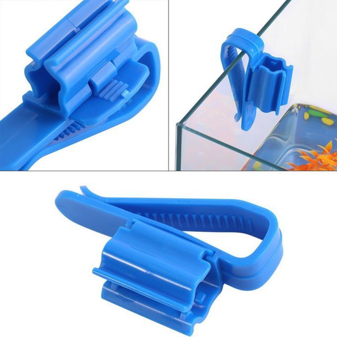 2pcs Multi-functional Hose Holder Blue Plastic Adjustable