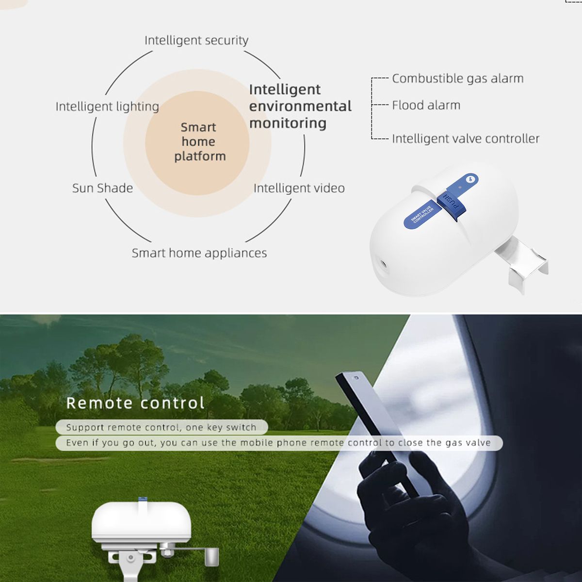 ZigBee Intelligent Valve Controller APP Remote Control Timer