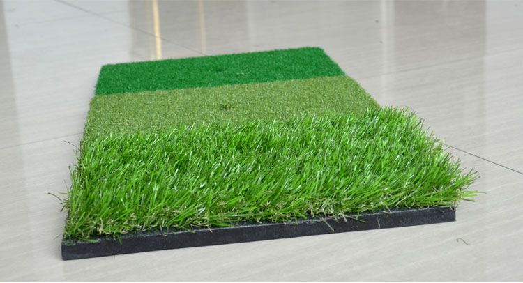 Fungreen Golf Hitting Mat 3 Grasses With Rubber Tee Holder