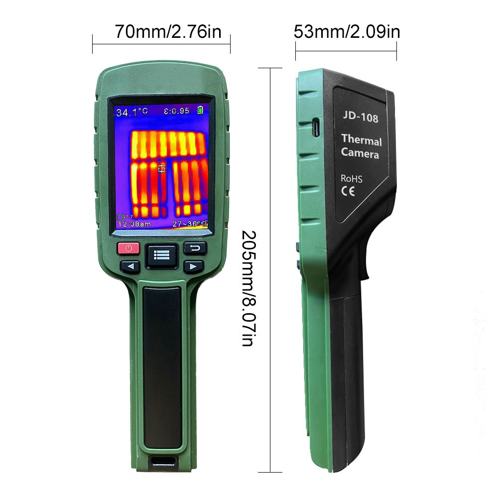 JD-108 160*120 Infrared Thermal Imager Portable Color
