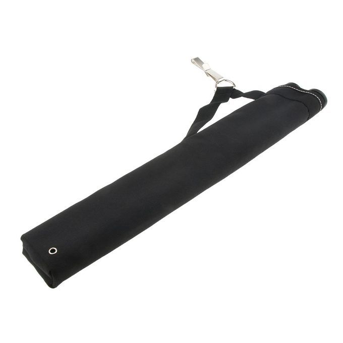 2 Tubes Archery Arrow Quiver Hip Holder Bag With Clip Bow Black
