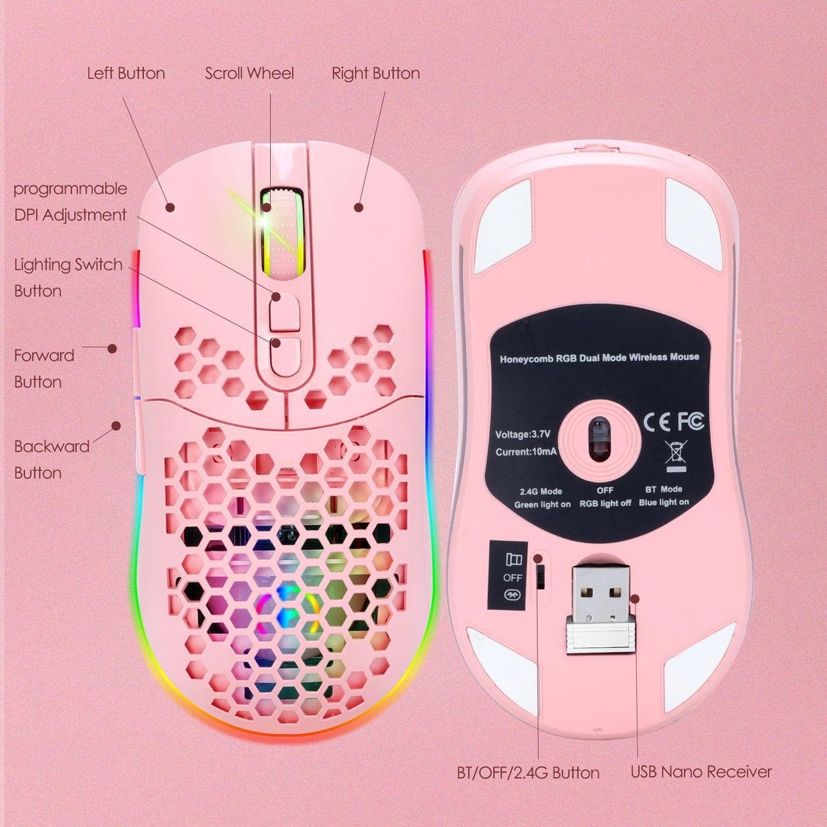 wireless mouse Laptop computer Gaming Mice