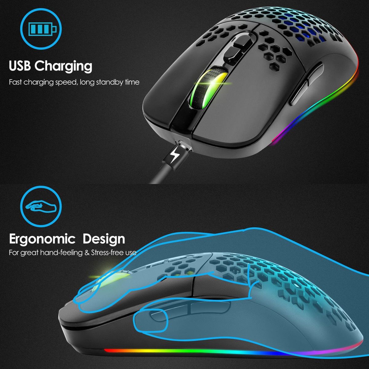 wireless mouse Laptop computer Gaming Mice