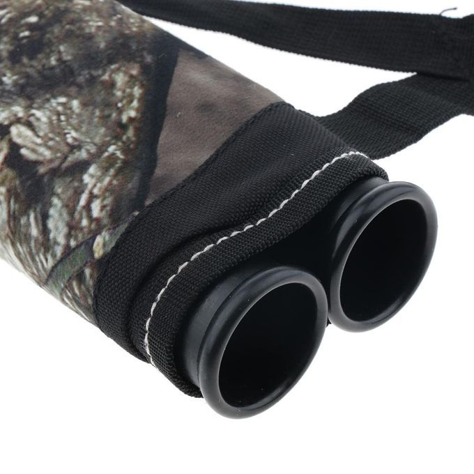 Dual Tubes Archery Arrow Hip Quiver Holder On Waist Belt Bow