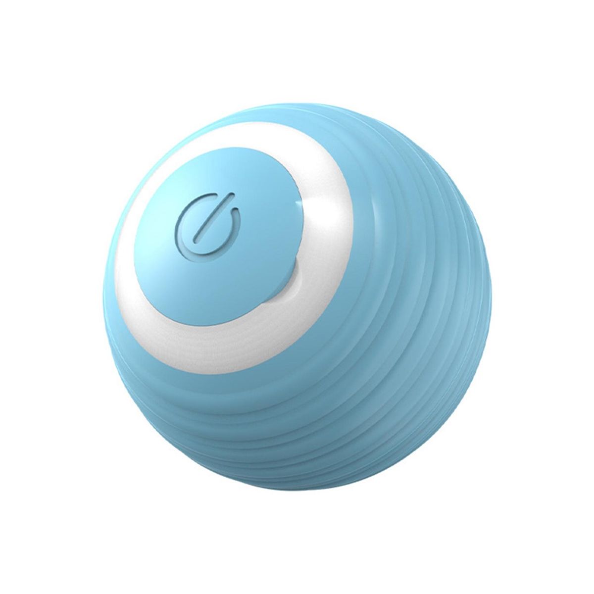 Exercise Cat Toy Usb Rechargeable Cat Toy Ball Colorful for Kittens Blue