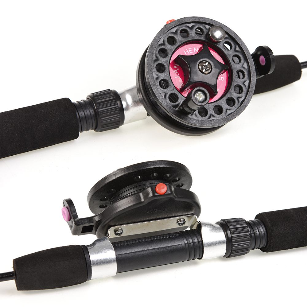 Telescoping Ice Fishing Rod Set Mini Pole Winter