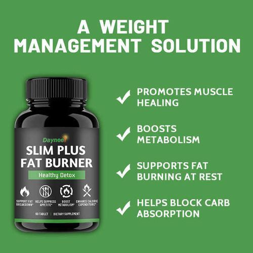 Slim Plus Fat Burner Tablets (60 Tablets)