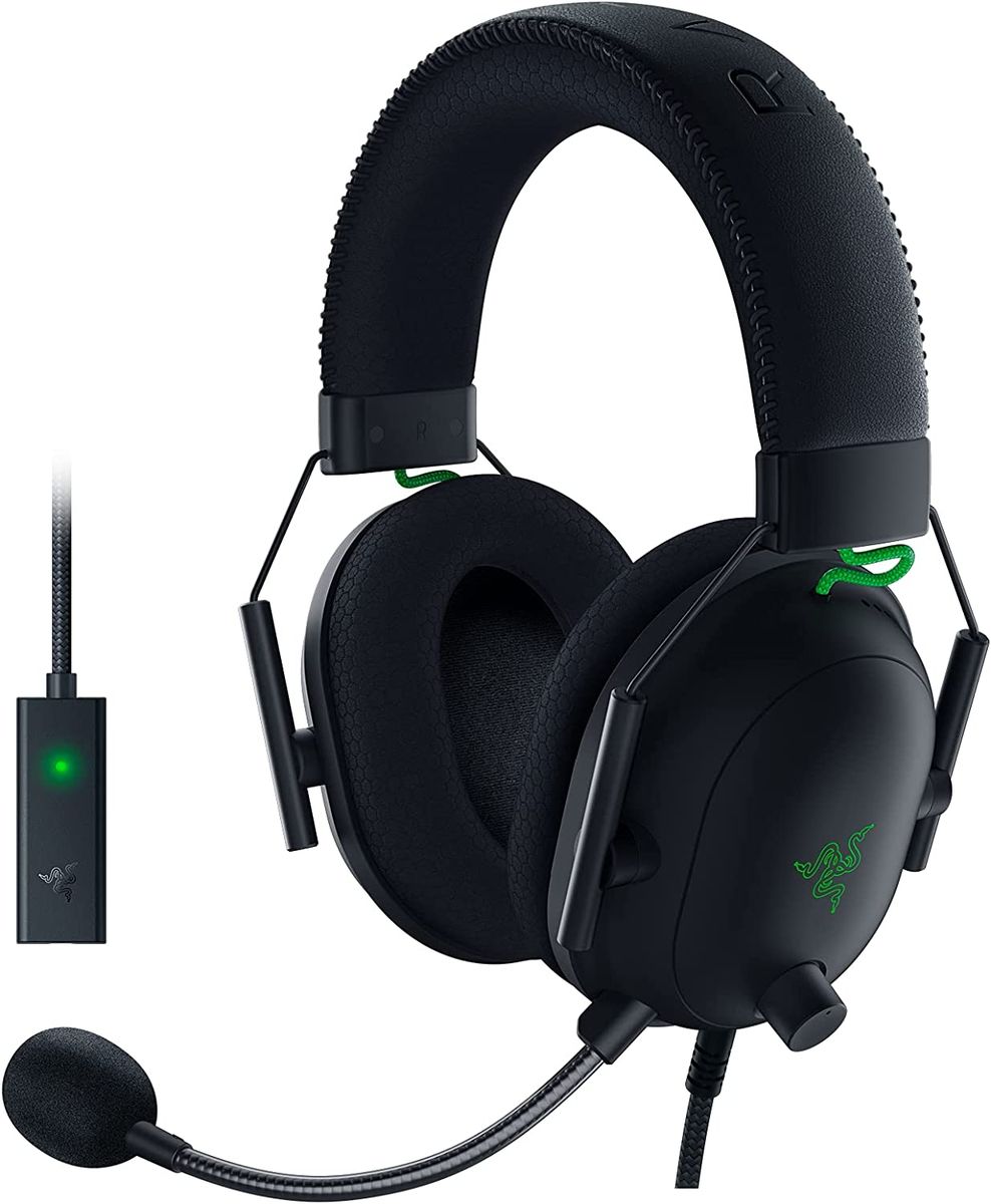 BlackShark V2 Wired Esports Gaming Headset + USB Sound Card