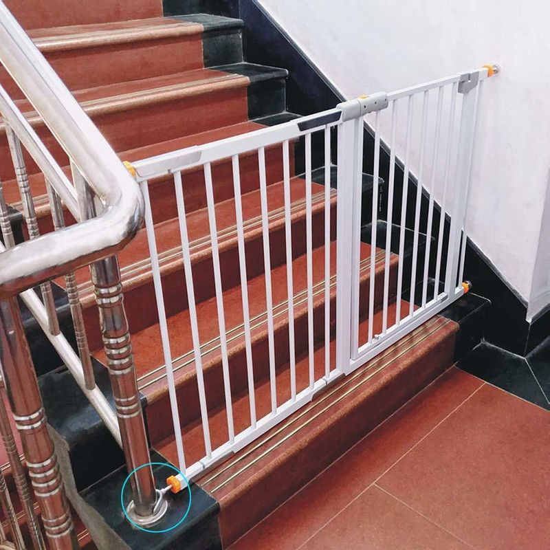 Y-shaped Top Bolt Fitting Steel Core Screw ABS Plastic Safety Sturdy Gate Bar Install Protect Pet Baby Fix Fence Screw Bolt Nut